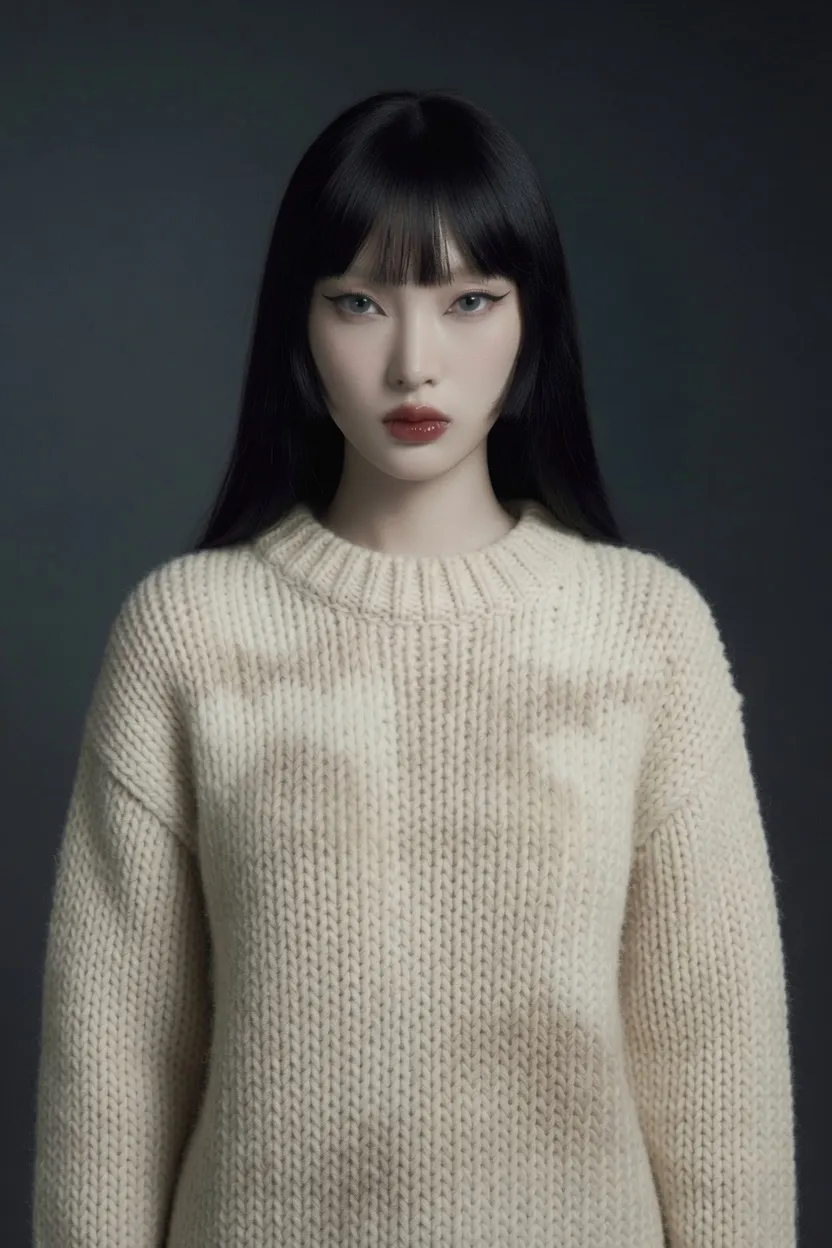Brume Chunky Knit in Oatmeal